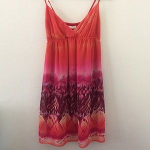 Bright strappy sundress